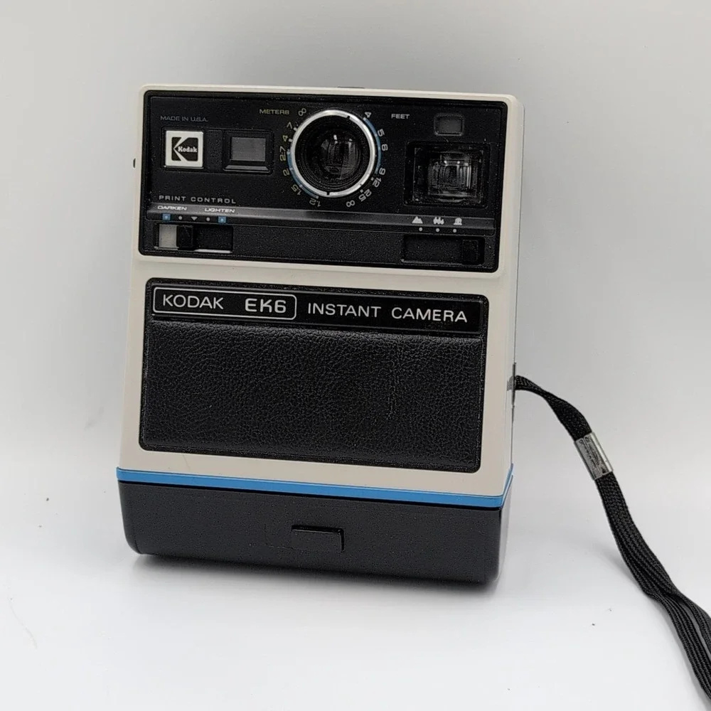 Vintage Kodak EK6 Instant Camera Instant‎ Print Film Camera in Box